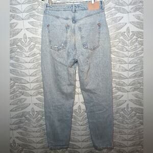 Zara Jeans VTG High Rise Straight Leg Denim Light Wash Cotton